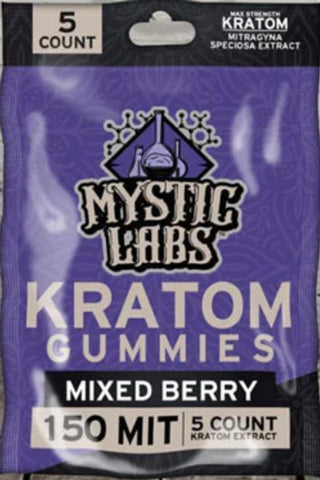 Mystic Labs Kratom Gummies (5 count)