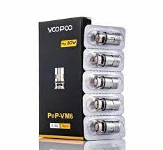 This is a picture of the Voopoo PnP VM6 5pk of coils