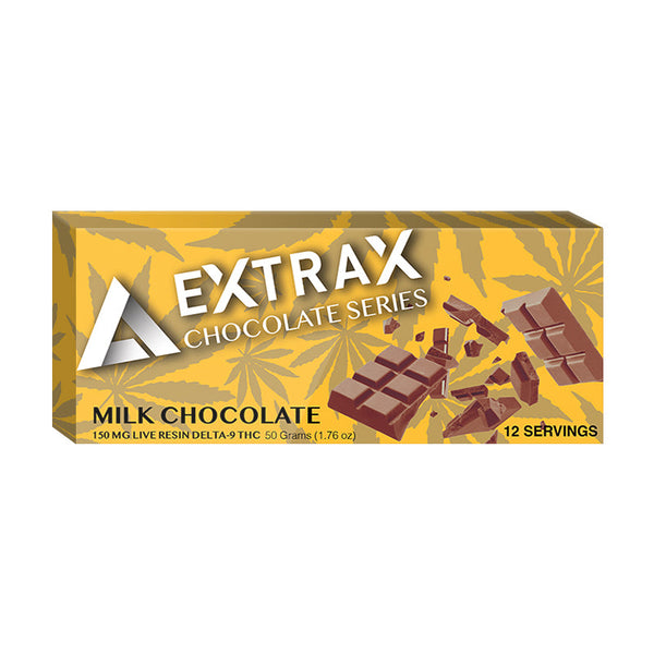Delta Extrax Live Resin Delta 9 THC Chocolate Bars