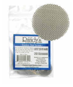 Randy's .75" Stainless Steel Screens (20pack)