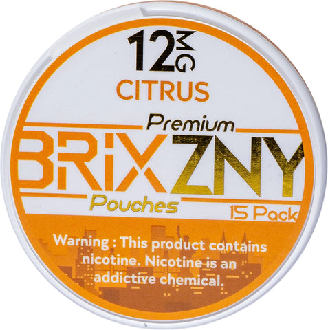 BrixZNY Nicotine Pouches - 8/12mg