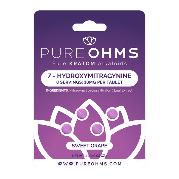 Pure OHMS 7 Hydroxy Chewable Tablets 4ct