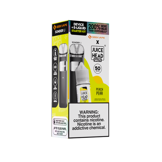 GeekVape x Juice Head Salts - Device + E-Liquid Starter Kit