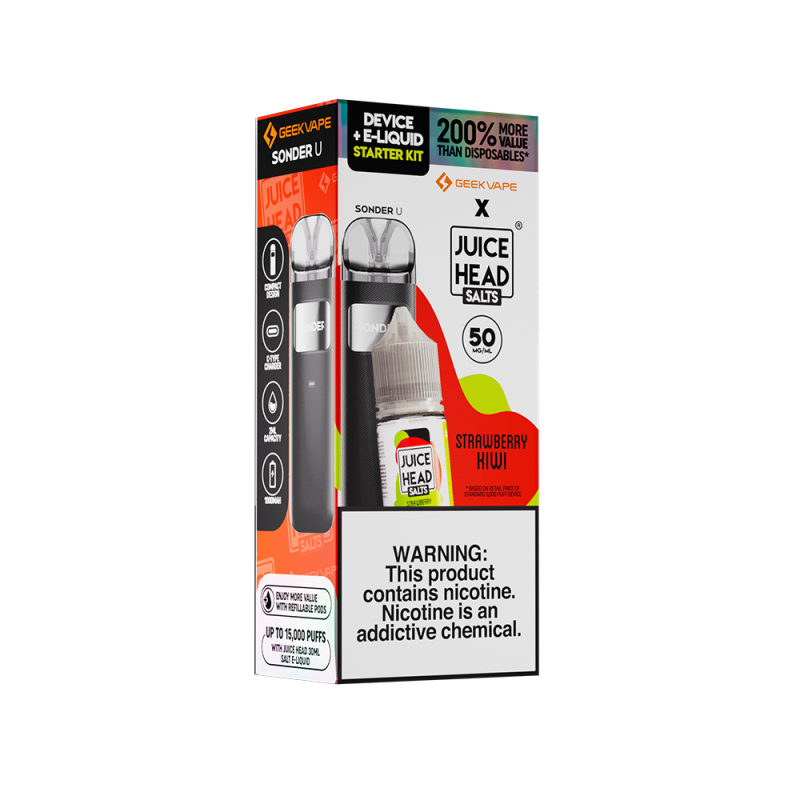 GeekVape x Juice Head Salts - Device + E-Liquid Starter Kit