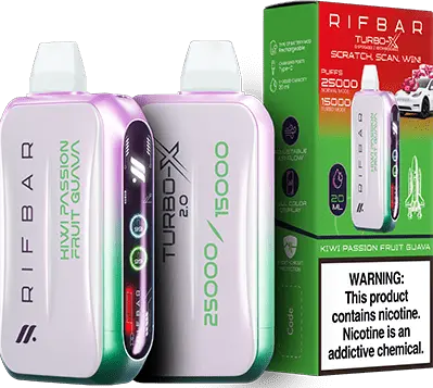 Rif Bar 25k Puff Disposable Nicotine Vape