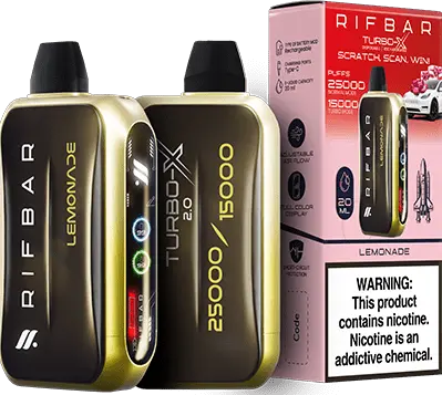 Rif Bar 25k Puff Disposable Nicotine Vape