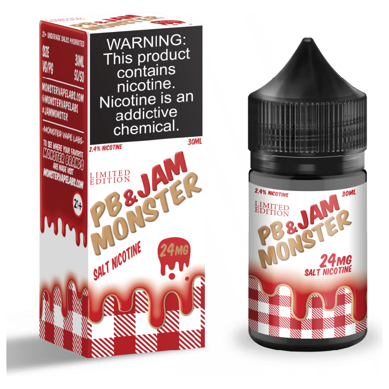 Jam Monster Eliquid (Salt Nic)