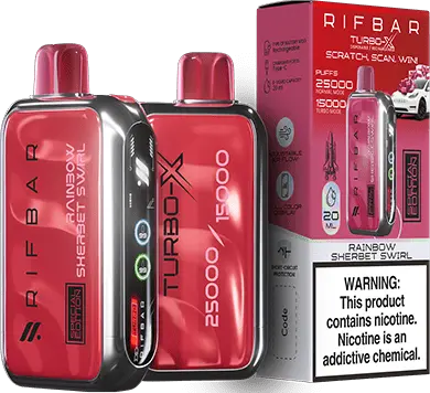 Rif Bar 25k Puff Disposable Nicotine Vape