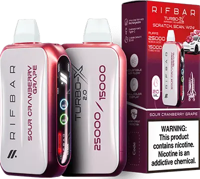 Rif Bar 25k Puff Disposable Nicotine Vape