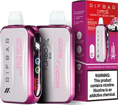Rif Bar 25k Puff Disposable Nicotine Vape