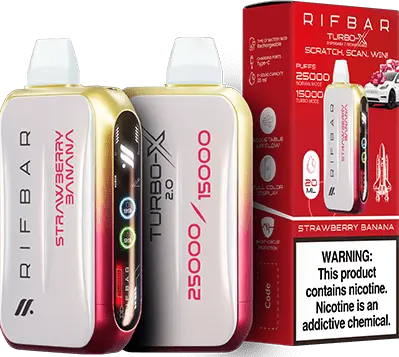 Rif Bar 25k Puff Disposable Nicotine Vape