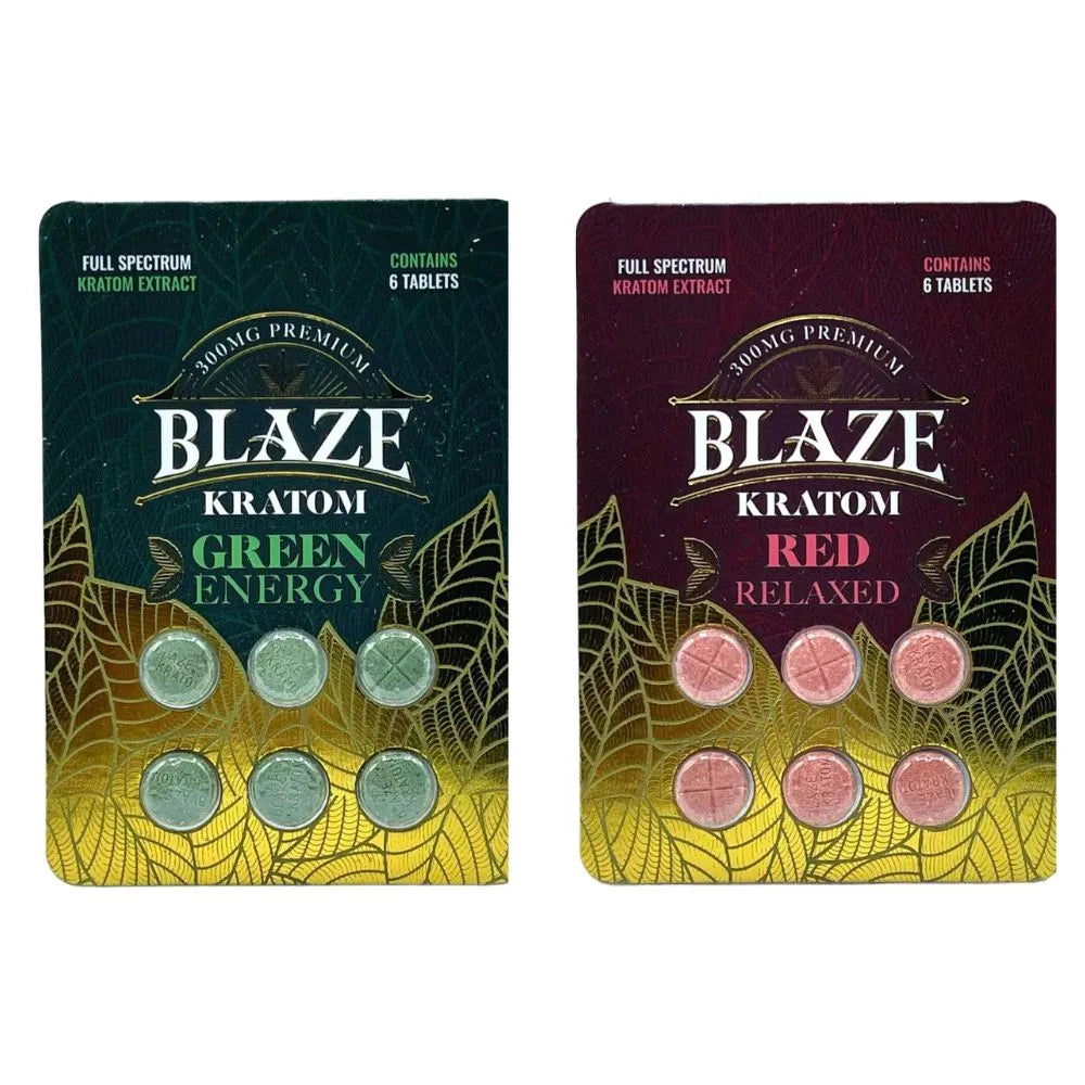 Blaze Kratom Extract Tablets 6ct