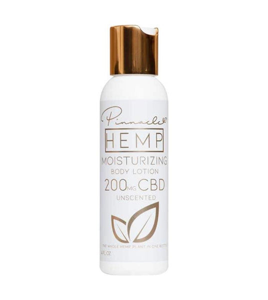 This is a picture of a bottle of 200mg full spectrum cbd lotion unscented