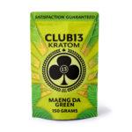 Club 13 Green Maeng Da Kratom Powder & Capsules