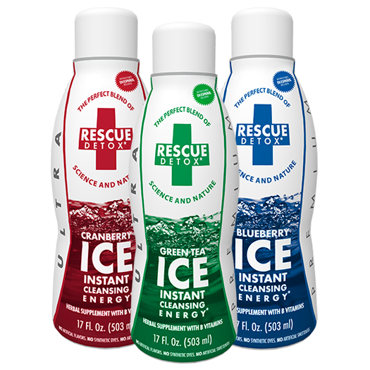 Rescue Detox ICE Drinks - Instant Cleansing Energy