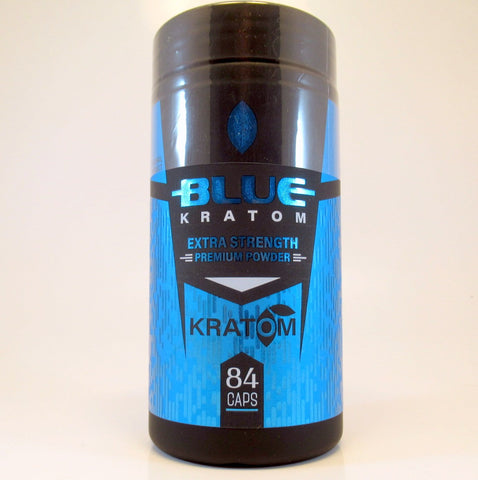 Blue Kratom Enhanced Powder and Capsules