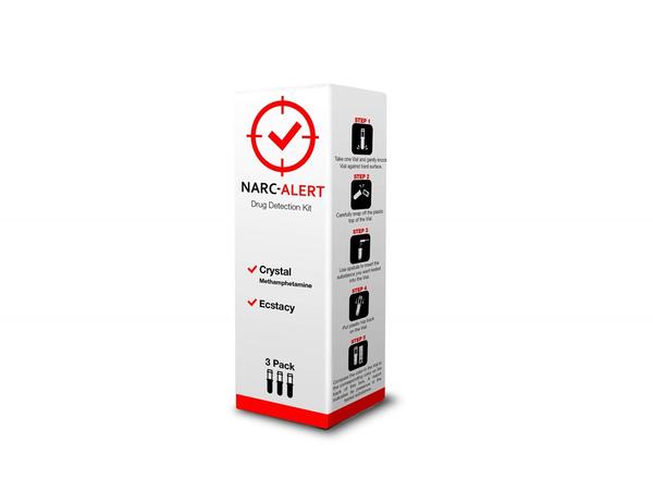Narc-Alert Drug Detection Kit 3ct
