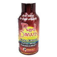 Red Dawn Energy Shots (Single Serving, Ready to Drink)