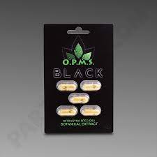 OPMS Black Kratom Extract Capsules