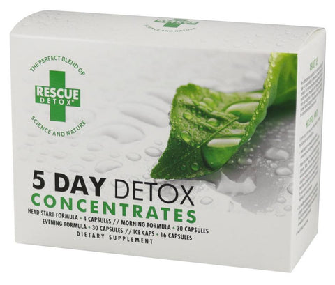 Rescue Detox 5 Day Concentrates Kit