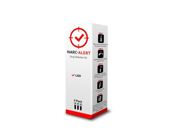 Narc-Alert Drug Detection Kit 3ct