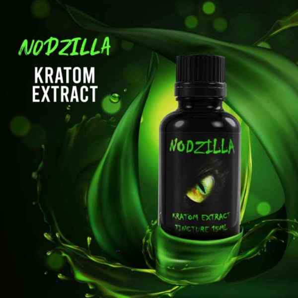 Nodzilla Kratom Extract Tincture with Phenibut