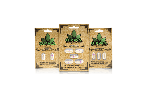 OPMS Gold Kratom Extract Capsules