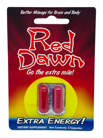 Red Dawn Energy Capsules - Extra Mile