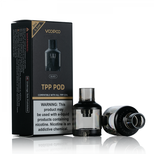 This is a picture of a 2pk of Voopoo TPP MTL replacement pods